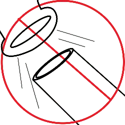 Prohibition Sign - lines - Free PNG
