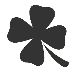 Four Leaf Clover - symbol - Curated PNG