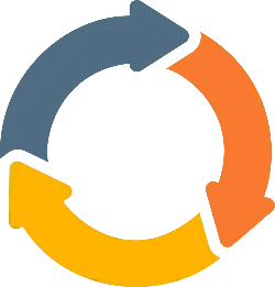 Circular Arrows Icon - arrow - Transparent Background PNG