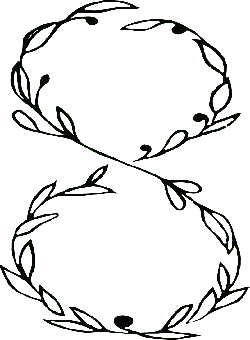 Number 8 - graphic - line - Lossless PNG