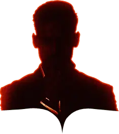 Red Silhouette Figure - red - Free PNG