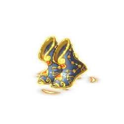 Blue Magic Boots - magic boots - Transparent Layer PNG