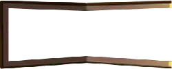 Bookshelf - simple - wooden - PNG Images