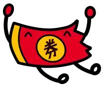 Red and Yellow Cartoon Flag - red - Transparent Layer PNG