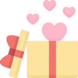 Gift Box - heart - Designer's Pick PNG