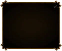 Gold Frame - simple - frame - Transparent Layer PNG