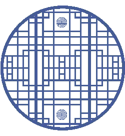 Blue Circular Pattern - symmetry - geometric shape - Free Download PNG