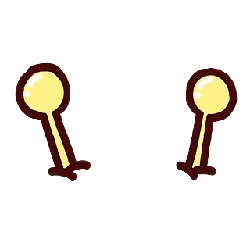Lollipop - treat - black - PNG