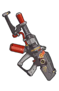 Futuristic Rifle - mechanical - Free Download PNG