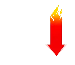 Flame Arrow - black background - No Watermark PNG
