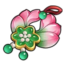 Flower-shaped Ornament - pink - Lossless PNG