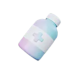 Medicine Bottle - medical - packaging - No Background PNG