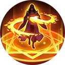 Fire Dancer - mystical - Transparent Background PNG
