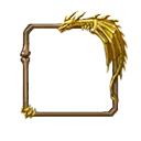 Dragon Decorative Frame - Trending PNG