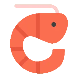 Shrimp - food - simple pattern - Lossless PNG