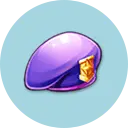 Purple Hat - hat - PNG