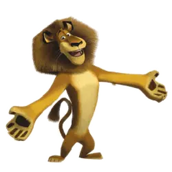Simba - animated character - PNG Images