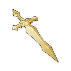 Golden Sword - Highly Rated PNG