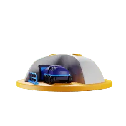 Toy Truck - gray - PNG Images