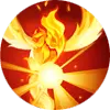 Flame Man - person - No Background PNG