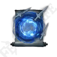 Ice Blade - scroll - PNG