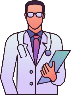 Man in White Coat - documents - Free Download PNG