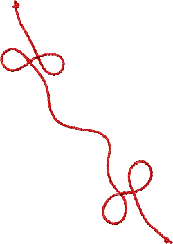Red Rope - shape - PNG Images