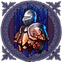 Knight's Helmet - shield - PNG