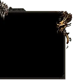 Dragon Frame - frame - dragon - PNG