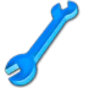 Wrench - machinery - blue - PNG Images