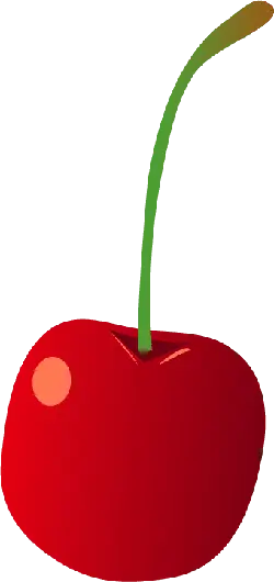 Cherry - red - High Quality PNG