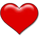 Heart Emoji - red - heart - Lossless PNG
