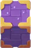 Purple Gem Pattern - purple - No Background PNG
