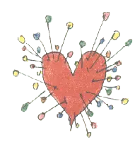 Heart - colorful - PNG