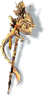 Dragon Staff - staff - golden - Free Download PNG