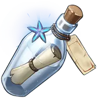 Scroll in a Bottle - mysterious - No Watermark PNG
