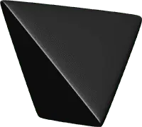 Black Triangle - Free for Commercial Use PNG