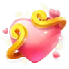 Number 2 Heart - heart - Lossless PNG