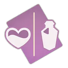 Heart and Bottle Icon - logo - Lossless PNG