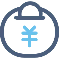 Blue Wallet Icon - High Resolution PNG