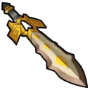 Gold Sword - decoration - Free PNG