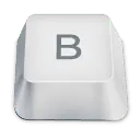 Keyboard Key B - key - Free Download PNG