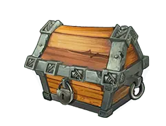 Wooden Treasure Chest - metal - PNG Images