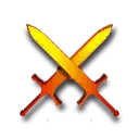 Crossed Swords - logo - battle - PNG