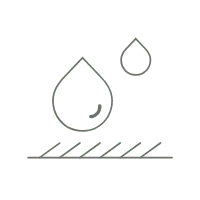 Water Drop - simple - black background - High Resolution PNG