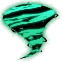 Green Vortex - design - High Resolution PNG