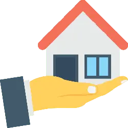 Hand Holding a House - support - Free Download PNG