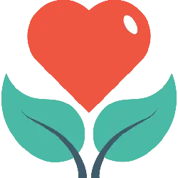 Heart and Leaves - harmony - Free Download PNG