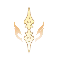 Golden Wings Pattern - gold - PNG