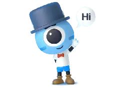 Blue Eye Man - hat - Free PNG